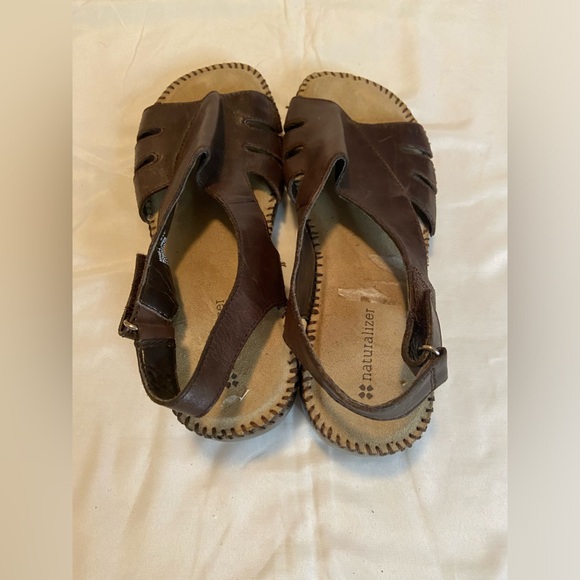Naturalizer Leather Women’s Sandals Sz 8W - Picture 9 of 9